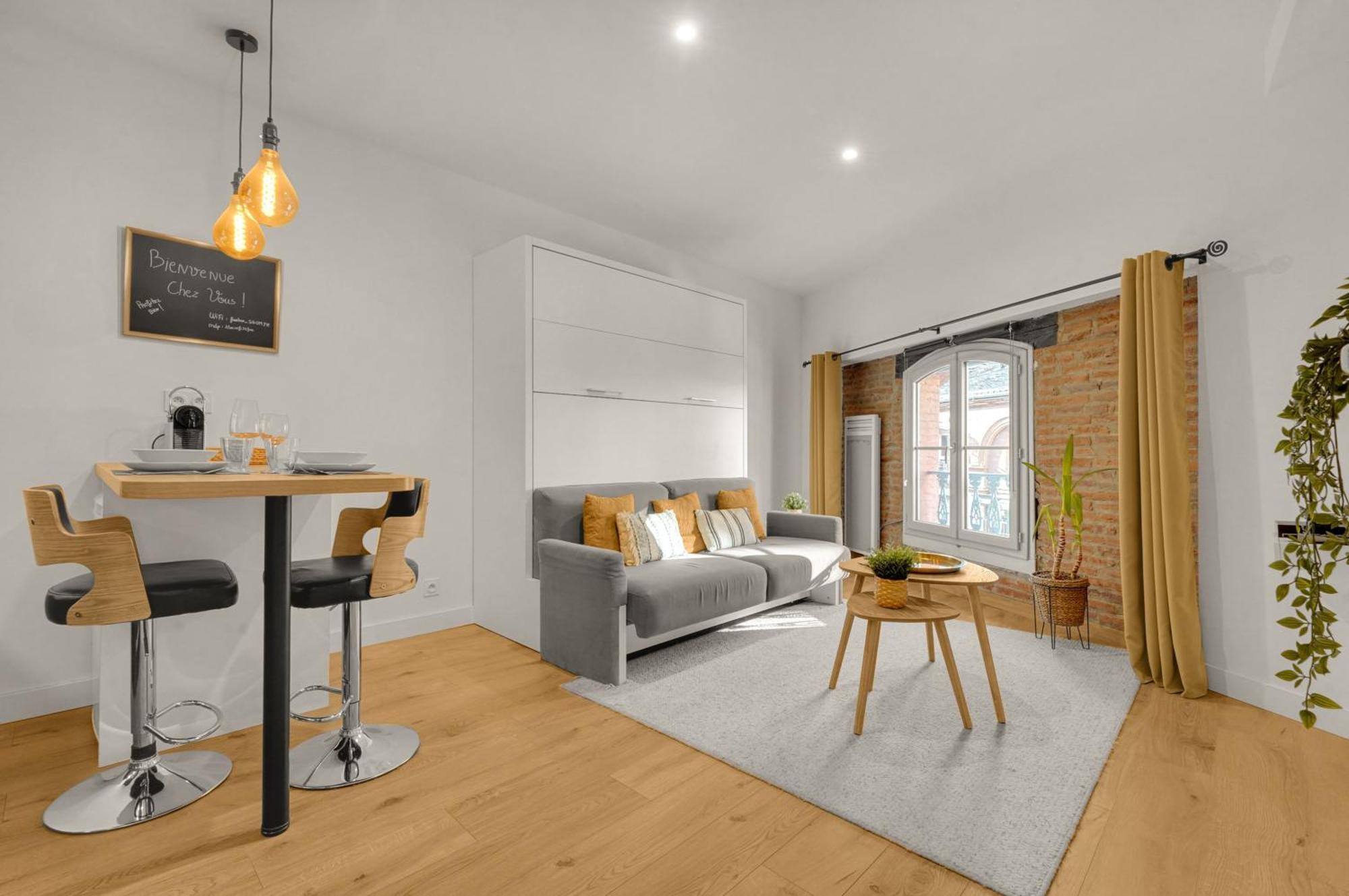 Le Floral - Cosy Studio Climatise Avec Parking Prive Et Netflix تولوز المظهر الخارجي الصورة